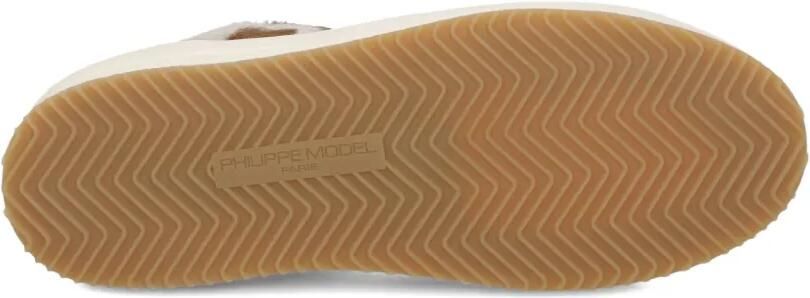 Philippe Model Paris Leren sneakers met koeienprint Wit - Foto 5
