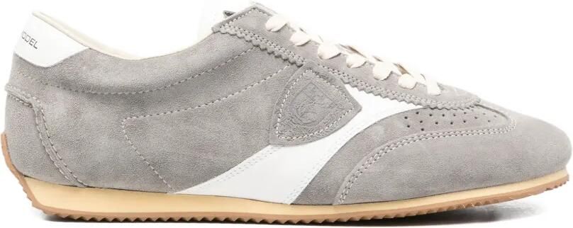 Philippe Model Paris Leren sneakers met vlakken Grijs