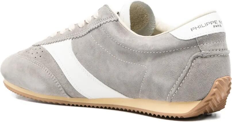 Philippe Model Paris Leren sneakers met vlakken Grijs - Foto 2