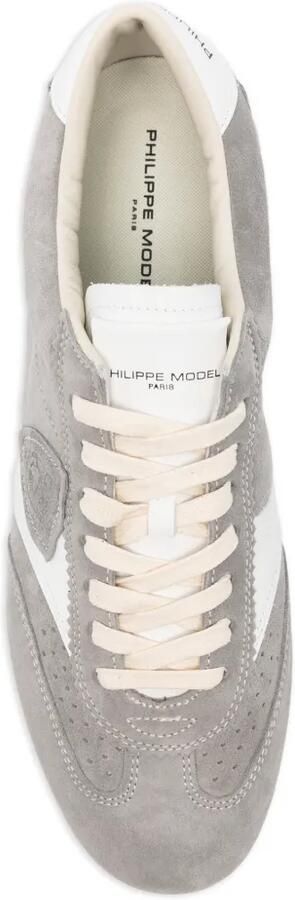 Philippe Model Paris Leren sneakers met vlakken Grijs - Foto 4