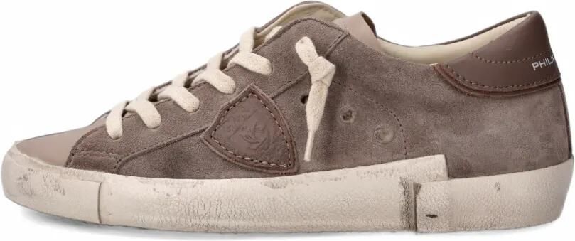 Philippe Model Paris logo-patch sneakers Grijs