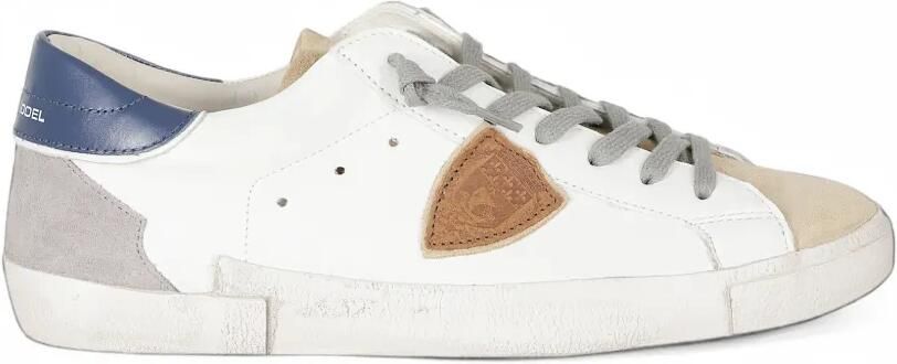 Philippe Model Paris logo-patch sneakers Wit