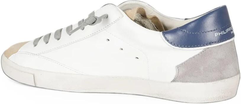 Philippe Model Paris logo-patch sneakers Wit - Foto 3