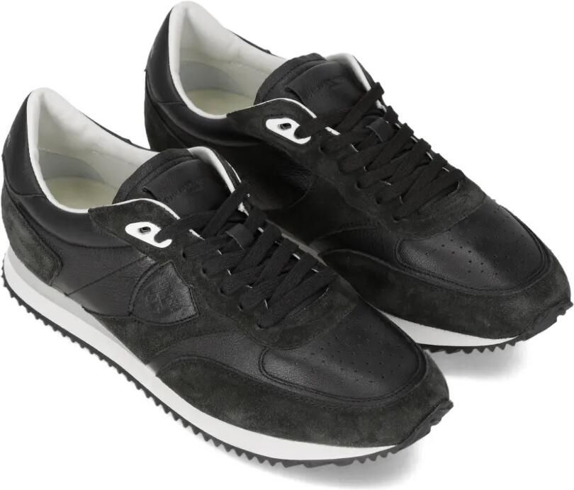 Philippe Model Paris Low-top leren sneakers Zwart - Foto 3