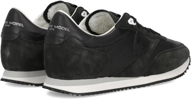 Philippe Model Paris Low-top leren sneakers Zwart - Foto 4