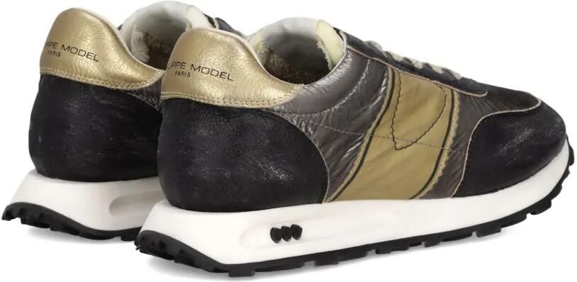 Philippe Model Paris Metallic hardloopsneakers Zwart - Foto 4