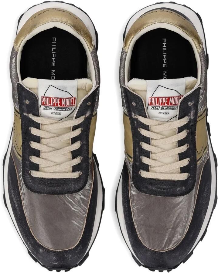 Philippe Model Paris Metallic hardloopsneakers Zwart - Foto 2