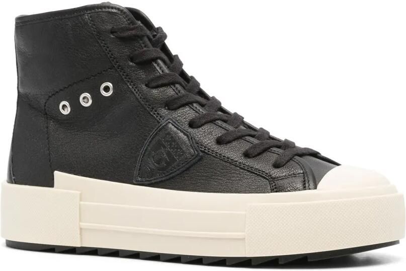 Philippe Model Paris New Hybrid Mid sneakers Zwart - Foto 3