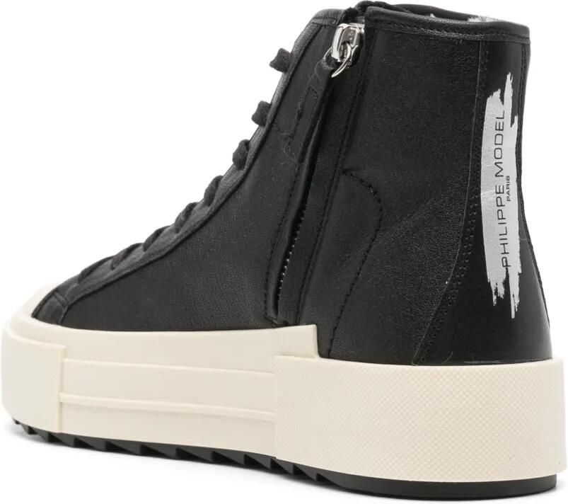 Philippe Model Paris New Hybrid Mid sneakers Zwart - Foto 2