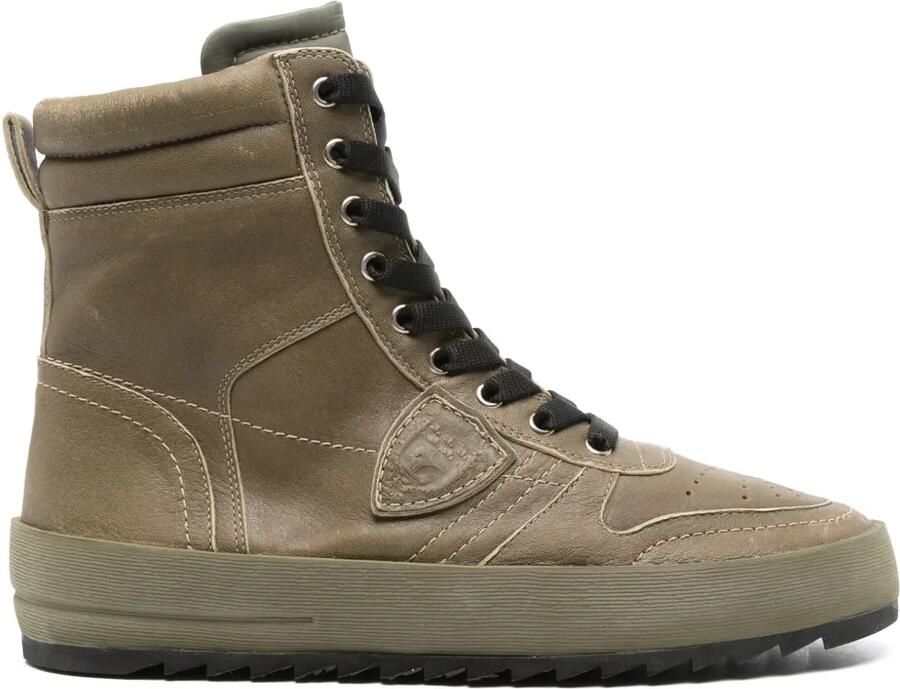Philippe Model Paris Nice high-top sneakers Groen