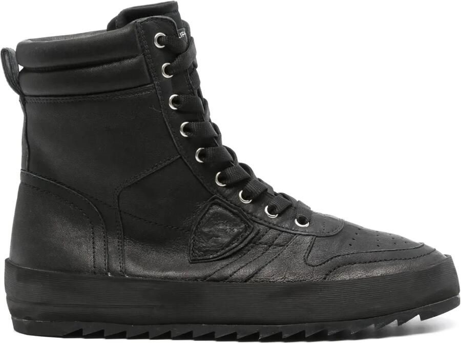 Philippe Model Paris Nice high-top sneakers Zwart