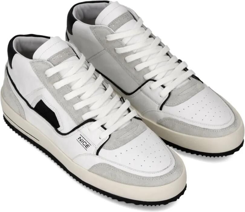 Philippe Model Paris Nice leren low-top sneakers Wit
