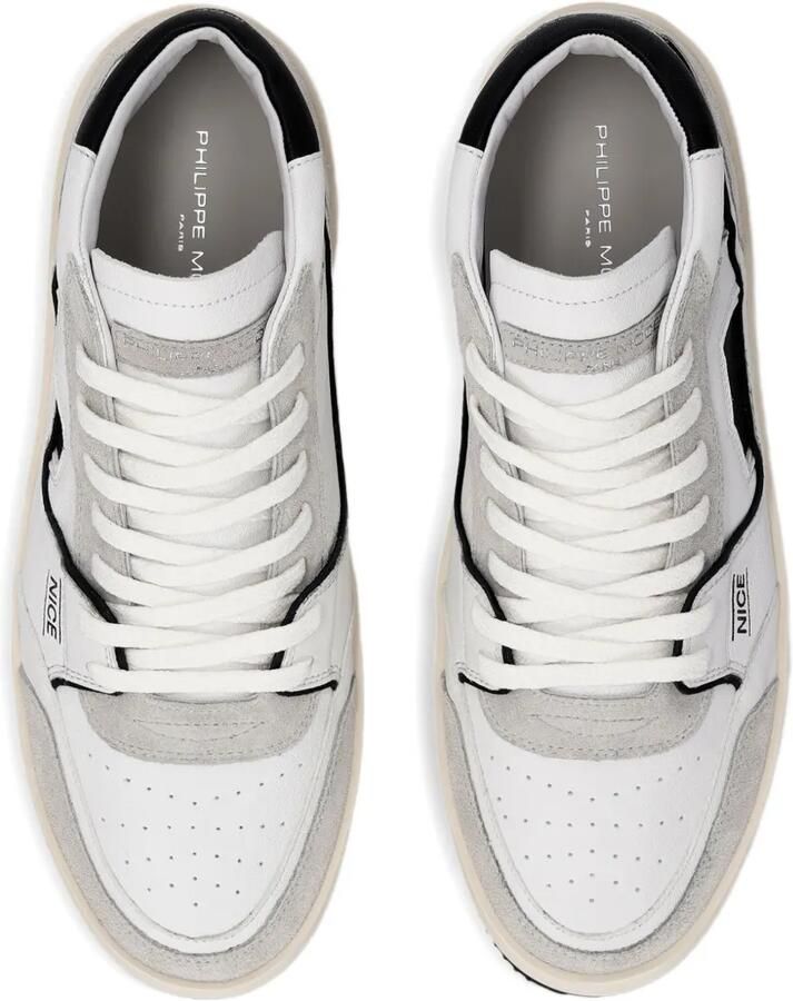 Philippe Model Paris Nice leren low-top sneakers Wit - Foto 2
