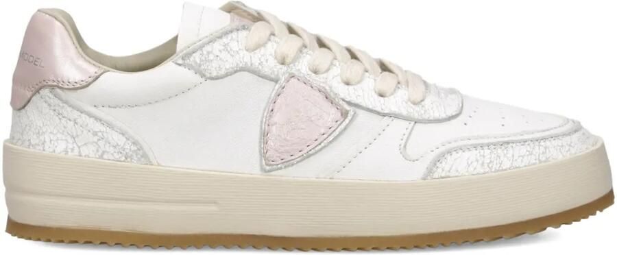 Philippe Model Paris Nice leren sneakers Wit
