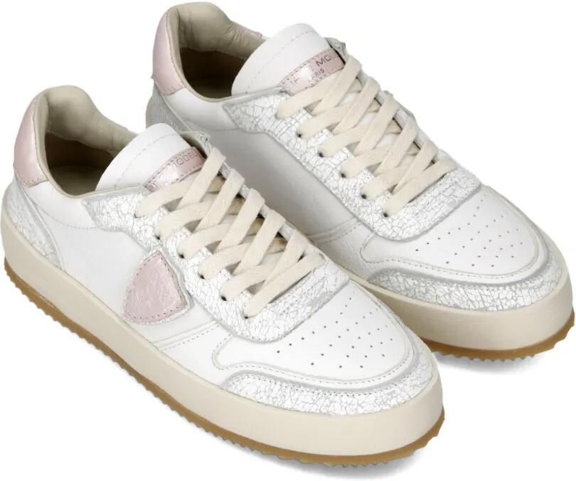 Philippe Model Paris Nice leren sneakers Wit - Foto 3
