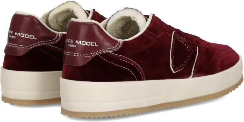 Philippe Model Paris Nice sneakers Rood - Foto 4