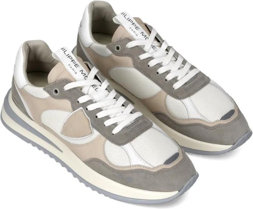 Philippe Model Paris Olympique sneakers met ronde neus Beige - Foto 2