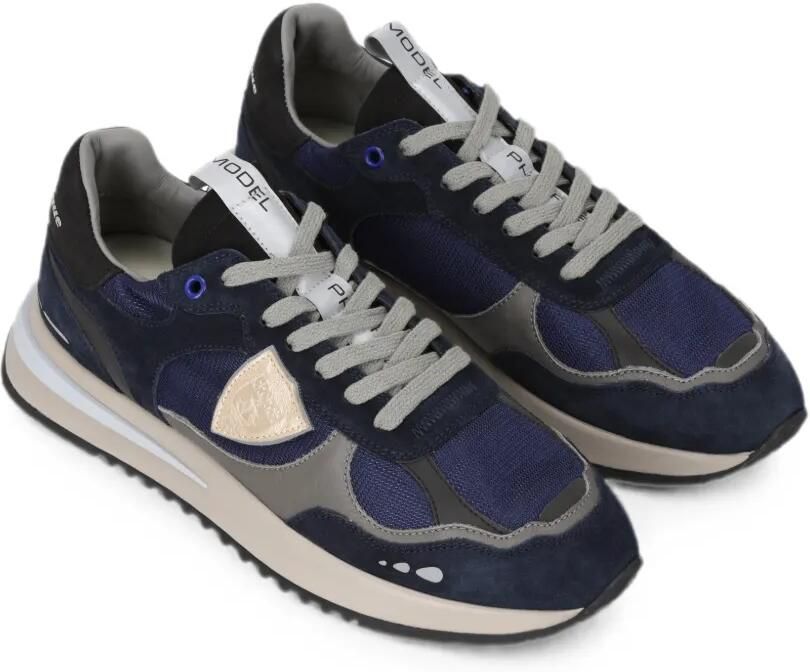 Philippe Model Paris Olympique sneakers met vlakken Blauw - Foto 3