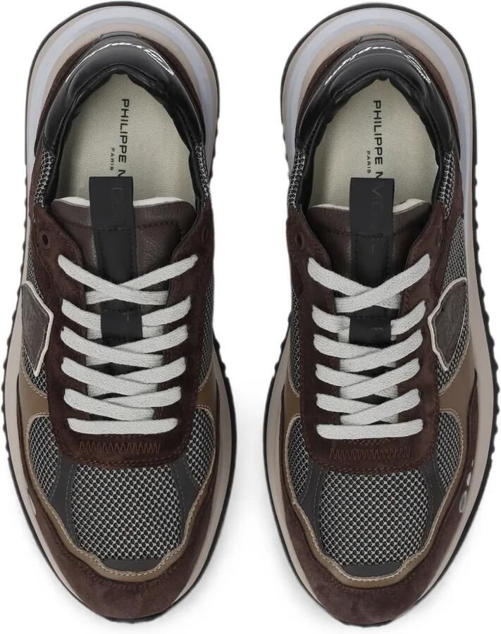 Philippe Model Paris Olympique sneakers met vlakken Bruin - Foto 2