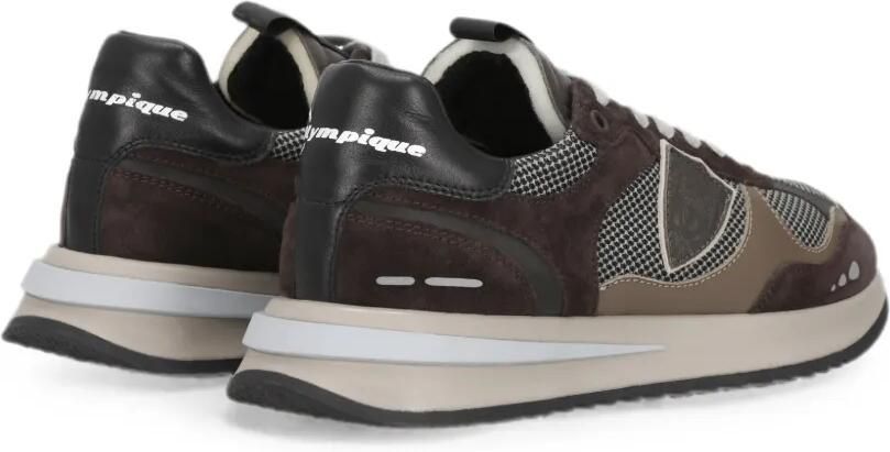 Philippe Model Paris Olympique sneakers met vlakken Bruin - Foto 4