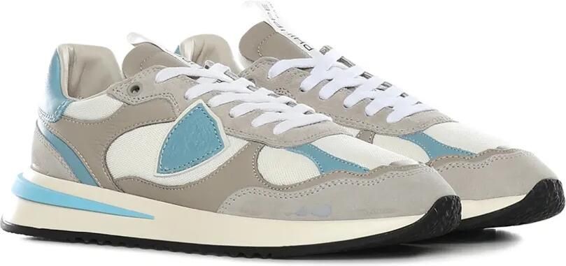 Philippe Model Paris Olympique sneakers met vlakken en applicatie Grijs - Foto 3