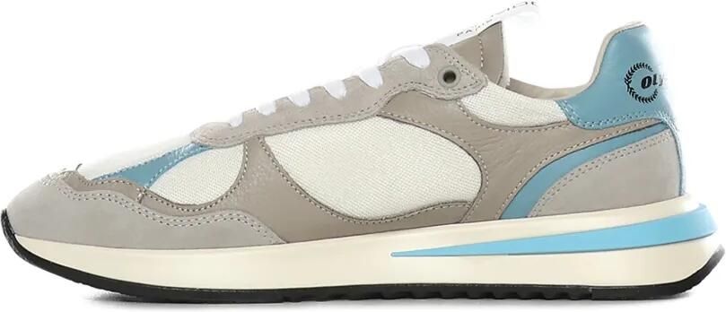 Philippe Model Paris Olympique sneakers met vlakken en applicatie Grijs - Foto 4