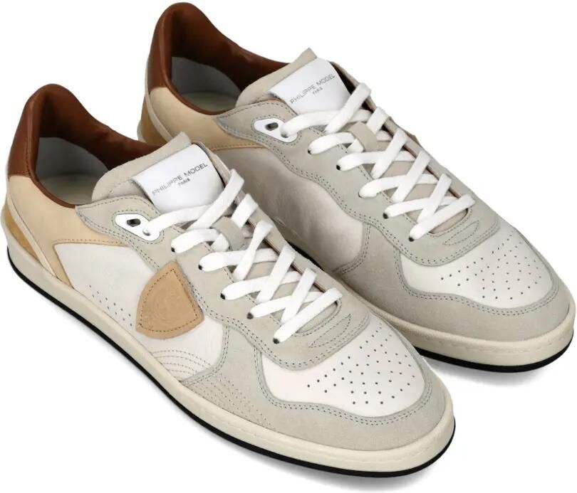 Philippe Model Paris Panel Pgal low-top sneakers Beige - Foto 3