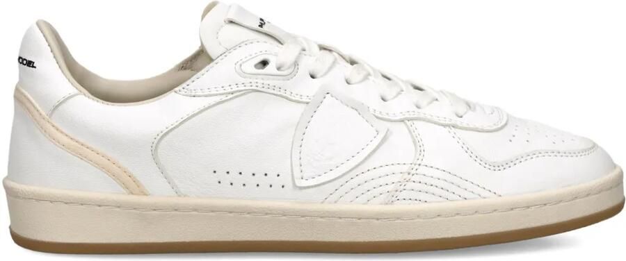 Philippe Model Paris Pgal geperforeerde leren sneakers Wit