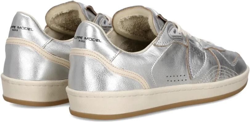 Philippe Model Paris Pgal geperforeerde low-top sneakers Zilver - Foto 3