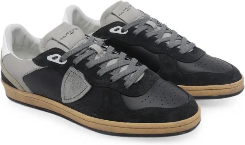 Philippe Model Paris Pgal leren sneakers Zwart - Foto 3