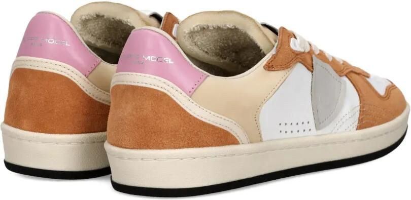 Philippe Model Paris Pgal Low sneakers met vlakken Bruin - Foto 4