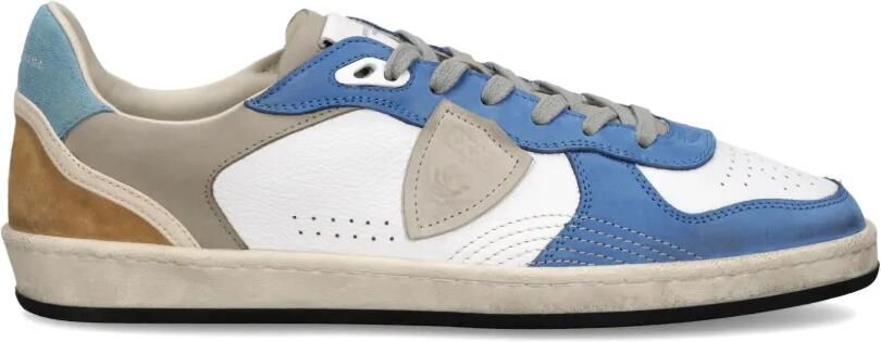 Philippe Model Paris Pgal low-top sneakers met vlakken Wit