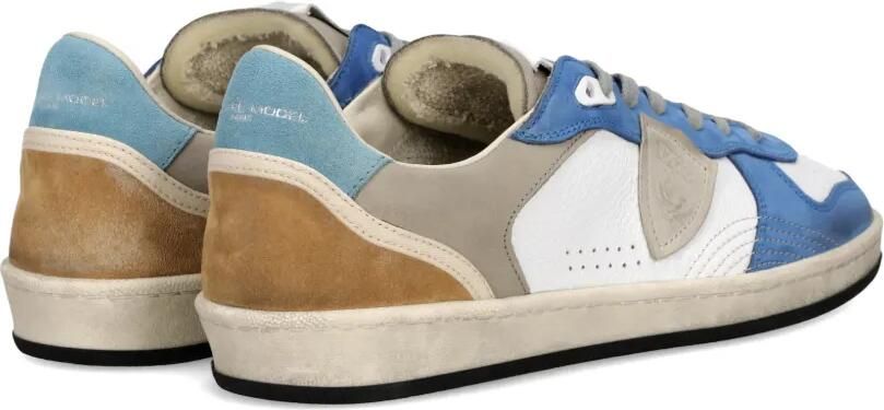 Philippe Model Paris Pgal low-top sneakers met vlakken Wit - Foto 4