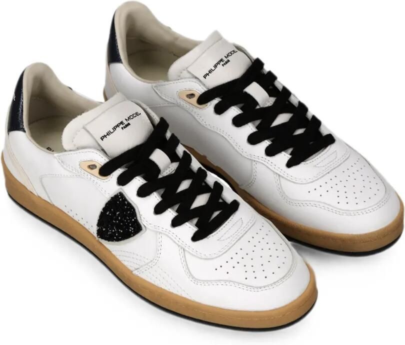 Philippe Model Paris Pgal sneakers met logo-patch Wit - Foto 3