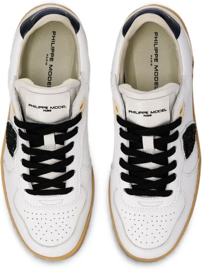 Philippe Model Paris Pgal sneakers met logo-patch Wit - Foto 2