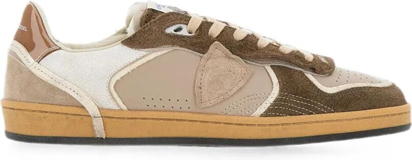 Philippe Model Paris Pgal sneakers met logopatch Beige