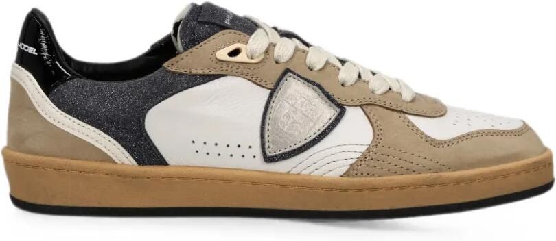 Philippe Model Paris Pgal sneakers met vlakken Beige