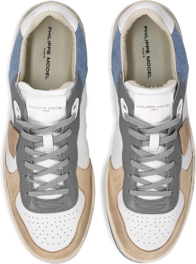 Philippe Model Paris Pgal sneakers met vlakken Wit - Foto 2