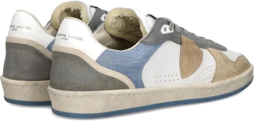 Philippe Model Paris Pgal sneakers met vlakken Wit - Foto 4