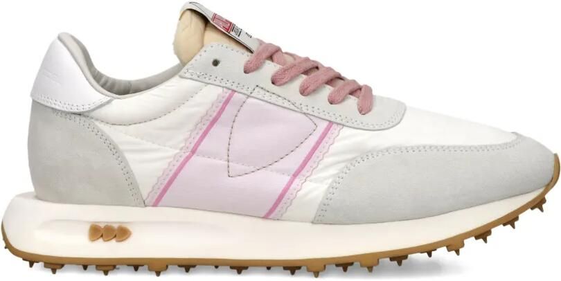 Philippe Model Paris Pink Tour gewatteerde low-top sneakers Grijs