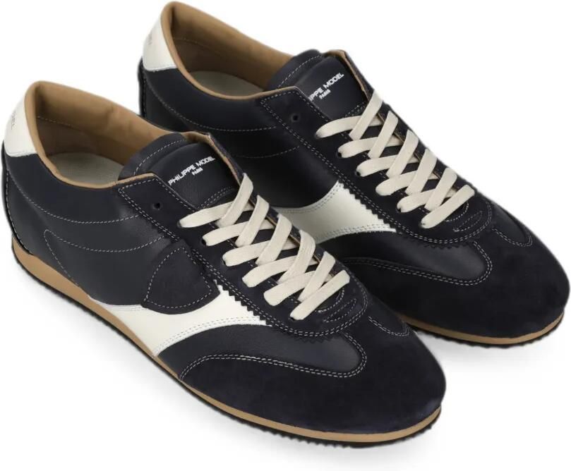 Philippe Model Paris Planche Low sneakers met vlakken Blauw - Foto 3