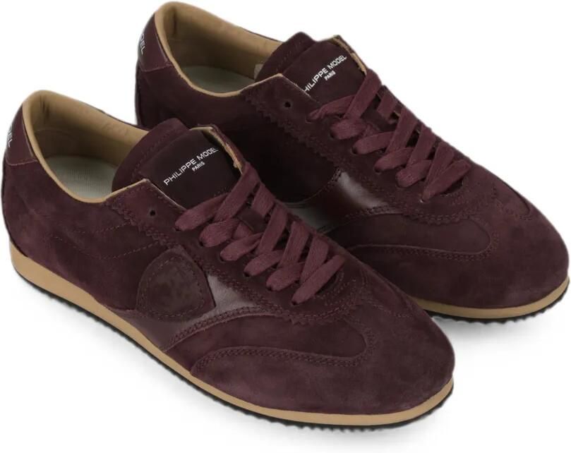 Philippe Model Paris Planche low-top suède sneakers Rood - Foto 3