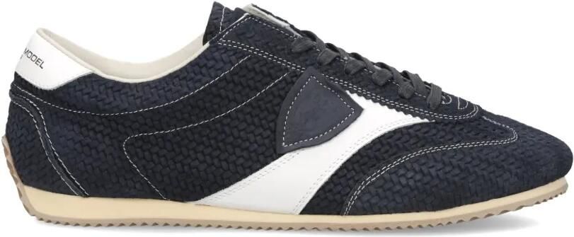 Philippe Model Paris Planche sneakers met vlakken Blauw