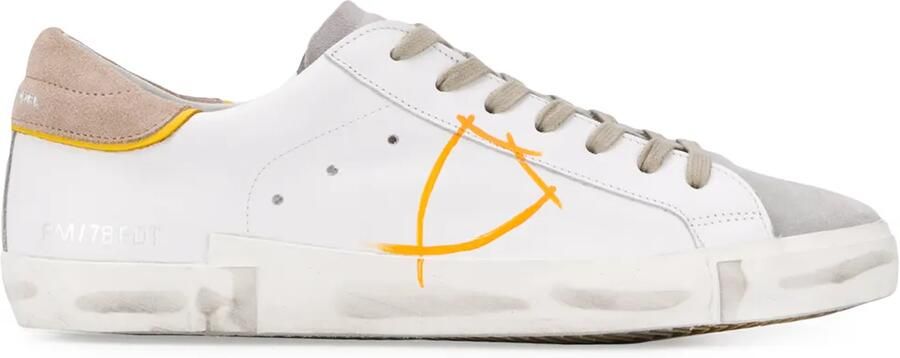 Philippe Model Paris Prlu low-top sneakers Wit