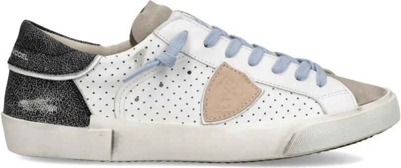 Philippe Model Paris PRSX geperforeerde sneakers Wit