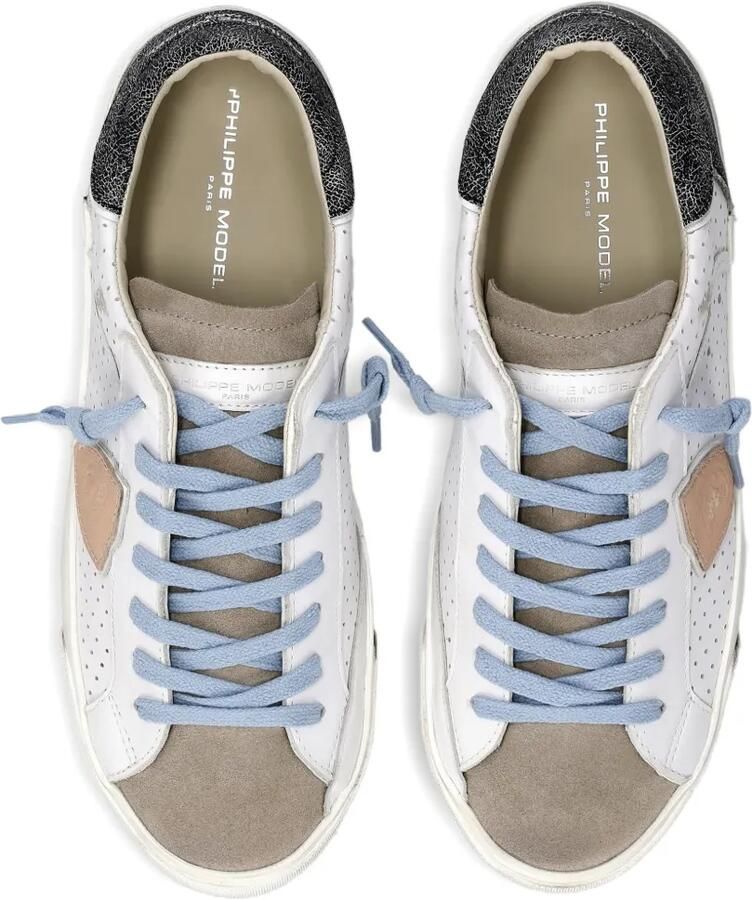 Philippe Model Paris PRSX geperforeerde sneakers Wit - Foto 2