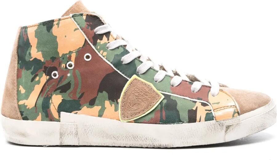 Philippe Model Paris PRSX high-top sneakers Groen