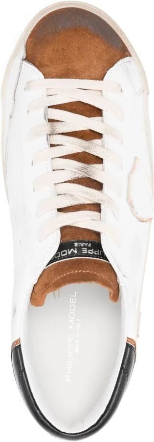 Philippe Model Paris Prsx leren sneakers Wit - Foto 4