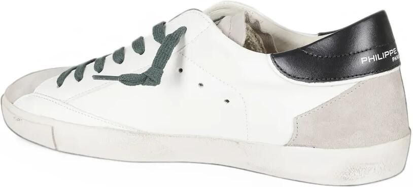 Philippe Model Paris PRSX logo-patch panelled sneakers Wit - Foto 3