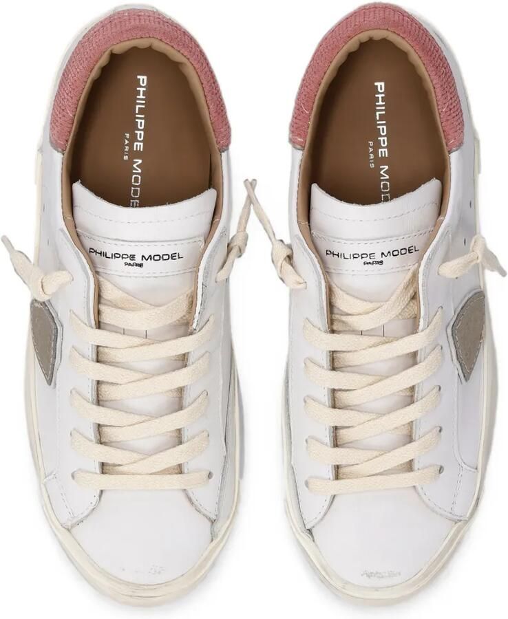 Philippe Model Paris PRSX Low leren sneakers Wit - Foto 2